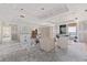 Spacious unfinished room with drywall, and sliding glass doors at 14048 Gulf Blvd # 302, Madeira Beach, FL 33708