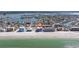 Breathtaking aerial shot of the property located on a stunning beachfront with ocean views at 14048 Gulf Blvd # 201, Madeira Beach, FL 33708