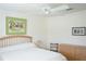 Cozy bedroom with neutral decor and ceiling fan at 2325 Brookfield Greens Cir # 41, Sun City Center, FL 33573