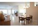Spacious open floor plan with dining table and living room, great for entertaining at 2325 Brookfield Greens Cir # 41, Sun City Center, FL 33573