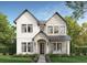 Charming two-story home featuring a stone and stucco facade, arched entryway, bench seating and beautifully landscaped front yard at 2534 2Nd S Ave, St Petersburg, FL 33712