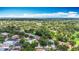 This is an aerial view of a lovely residential area covered with lush trees under a bright blue sky at 2601 Brookville Dr, Valrico, FL 33596