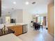 Bright kitchen features stainless steel appliances, tile floors, and a breakfast nook at 2601 Brookville Dr, Valrico, FL 33596