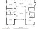 Here's a detailed floor plan showcasing the layout of the bedrooms, bathrooms, kitchen, living room and other key areas at 3111 S De Bazan Ave, St Pete Beach, FL 33706