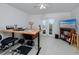 Office with outdoor views, lots of light, and desk space at 405 8Th N Ave, Tierra Verde, FL 33715