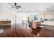 Spacious kitchen with a large island and stainless steel appliances at 4353 Dewey Dr, New Port Richey, FL 34652