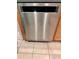 Stainless steel dishwasher at 608 Black Lion Ne Dr, St Petersburg, FL 33716
