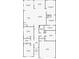 Detailed floor plan showcasing layout including primary bedroom, kitchen, and living spaces at 6534 Simone Shores Cir, Apollo Beach, FL 33572