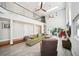 Bright living room with high ceilings, modern railing, and an open floor plan perfect for entertaining at 1120 43Rd N Ave, St Petersburg, FL 33703