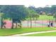 Well-maintained tennis courts provide a place for residents to enjoy exercise and social interaction at 14667 Pine Glen Crk # 14667, Lutz, FL 33559