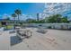 Outdoor picnic area with tables, grills, and a covered pavilion, great for community events and social gatherings at 250 Rosery Nw Rd # 218, Largo, FL 33770