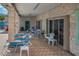 Comfortable poolside patio with lounge chairs and tables, perfect for relaxation and socializing at 250 Rosery Nw Rd # 218, Largo, FL 33770