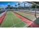 Community shuffleboard courts offer a fun, engaging activity for residents to enjoy in a friendly atmosphere at 250 Rosery Nw Rd # 218, Largo, FL 33770