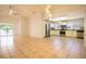 Open concept living space featuring tile floors and a combined living and dining area at 3201 Pine Top Dr, Valrico, FL 33594
