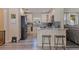 Charming kitchen showcases stylish cabinetry, modern appliances, and plenty of counter space at 5201 108Th N St, St Petersburg, FL 33708