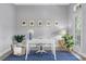 Stylish office features natural light, modern decor, and a calming workspace at 5225 Brighton Shore Dr, Apollo Beach, FL 33572