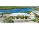 Beautiful waterfront condos featuring tropical landscaping, pool, and boat access at 611 Destiny Dr # 204, Ruskin, FL 33570