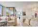 Open-concept living area with seamless flow to dining and kitchen, creating a welcoming and spacious environment at 6269 Palma Del Mar S Blvd # 306, St Petersburg, FL 33715