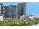 Stunning downtown view of modern buildings and lush green spaces at 700 S Harbour Island Blvd # 731, Tampa, FL 33602