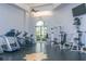 Well-equipped gym featuring modern cardio machines and weightlifting equipment for a complete fitness experience at 700 S Harbour Island Blvd # 731, Tampa, FL 33602