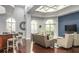 Relaxing lounge area with comfortable seating, a bar, and a TV for residents to enjoy at 700 S Harbour Island Blvd # 731, Tampa, FL 33602