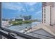 Beautiful water view overlooking the river, docks, and city buildings at 700 S Harbour Island Blvd # 731, Tampa, FL 33602