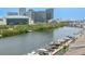 Waterfront view of marina and downtown buildings from the property at 700 S Harbour Island Blvd # 731, Tampa, FL 33602