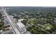 An aerial view emphasizes the property's proximity to local schools and community park at 1206 E Frierson Ave # B, Tampa, FL 33603