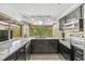 Updated kitchen with granite countertops and stainless appliances at 12222 Meadowbrook Ln, Hudson, FL 34667