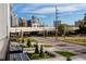 View from the deck features buildings and a road running underneath a bridge at 1529 N Morgan St, Tampa, FL 33602
