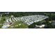 Aerial view of a well-organized mobile home community, offering a sense of community at 1710 7Th Sw St # 85, Ruskin, FL 33570