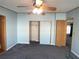 Comfortable bedroom with closet space and a view to the next room at 1710 7Th Sw St # 85, Ruskin, FL 33570