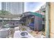 Balcony with views of nearby street stage at 215 Central Ave # 2B, St Petersburg, FL 33701