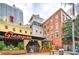 Unique building with historic brick, street-side cafe and outdoor seating at 215 Central Ave # 2B, St Petersburg, FL 33701