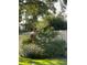 Green lush backyard with privacy fence and various shrubbery at 2714 60Th Avenue W Ter # 12D, Bradenton, FL 34207