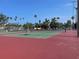 Outdoor tennis courts in a sunny environment, perfect for recreational play and friendly matches at 3207 S De Bazan Ave, St Pete Beach, FL 33706