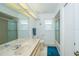 Clean bathroom with a glass door shower and vanity at 34507 Cedarfield Dr, Dade City, FL 33523