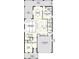 Detailed floor plan showcasing the layout of the home's living spaces, including the great room, kitchen, and lanai at 3919 W Leona St, Tampa, FL 33629