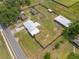 An aerial view of a home and its surrounding property at 5109 Horton Rd, Plant City, FL 33567