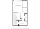 Third floor plan highlighting the primary bedroom, bathroom, hall, and walk-in closet at 616 Garland Cir, Indian Rocks Beach, FL 33785