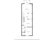 Second floor plan with living room, kitchen, balcony, bedroom, and bathroom at 616 Garland Cir, Indian Rocks Beach, FL 33785