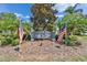 Sign for the Lake St. Clair deed-restricted community at 6425 Clair Shore Dr, Apollo Beach, FL 33572