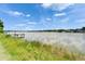 Scenic view of a lake surrounded by lush greenery at 6425 Clair Shore Dr, Apollo Beach, FL 33572