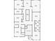 Detailed floorplan showcasing the layout of the home including living spaces and bedrooms at 6522 Simone Shores Cir, Apollo Beach, FL 33572