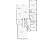 Detailed floorplan showcasing the layout of the home including living spaces and bedrooms at 6522 Simone Shores Cir, Apollo Beach, FL 33572