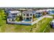 Beautiful two-story home with a private pool and fenced backyard in a waterfront community at 6522 Simone Shores Cir, Apollo Beach, FL 33572