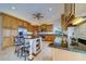 Well-equipped kitchen featuring custom cabinets, granite countertops, and stainless steel appliances at 803 Harbor Dr, Belleair Beach, FL 33786