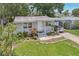 Cozy one-story home with a carport, and flourishing greenery in the front yard at 1015 13Th Nw Ave, Largo, FL 33770