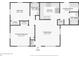 Floorplan showing bedroom sizes, bathroom locations, living room size and closet locations at 1015 13Th Nw Ave, Largo, FL 33770