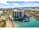 Waterfront condo with private boat docks, offering direct access to the water at 10355 Paradise Blvd # 1003, Treasure Island, FL 33706